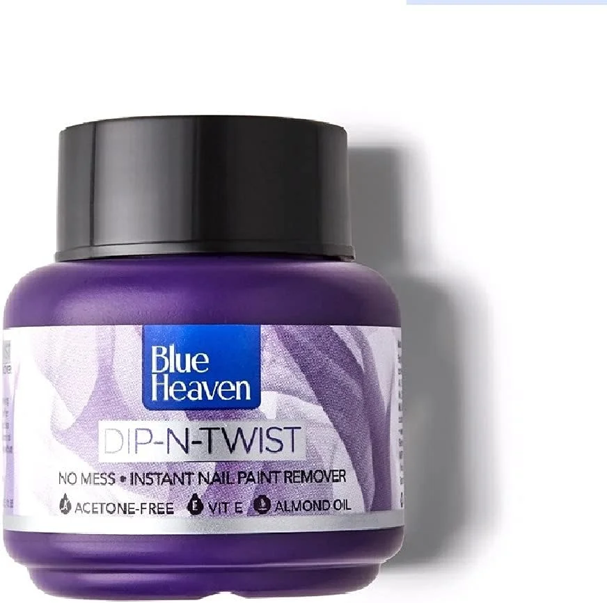 لاک پاک کن دیپ اند تویست بلو هاون، غنی شده با ویتامین E و روغن بادام، بدون استون، پاک کننده ملایم لاک ناخن، 40 میلی لیتر