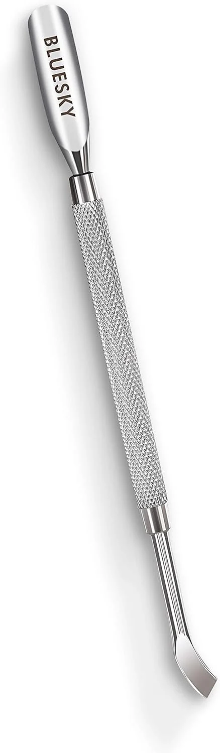 ابزار عقبراننده کوتیکول و تمیز کننده ناخن بلوسکی، حرفه ای، دو سر، فلزی، استیل ضد زنگ، پاک کننده لاک ژل، خراشنده ابزار عقبراننده کوتیکول و تمیز کننده ناخن بلوسکی، حرفه ای، دو سر، فلزی، استیل ضد زنگ، پاک کننده لاک ژل، خراشنده