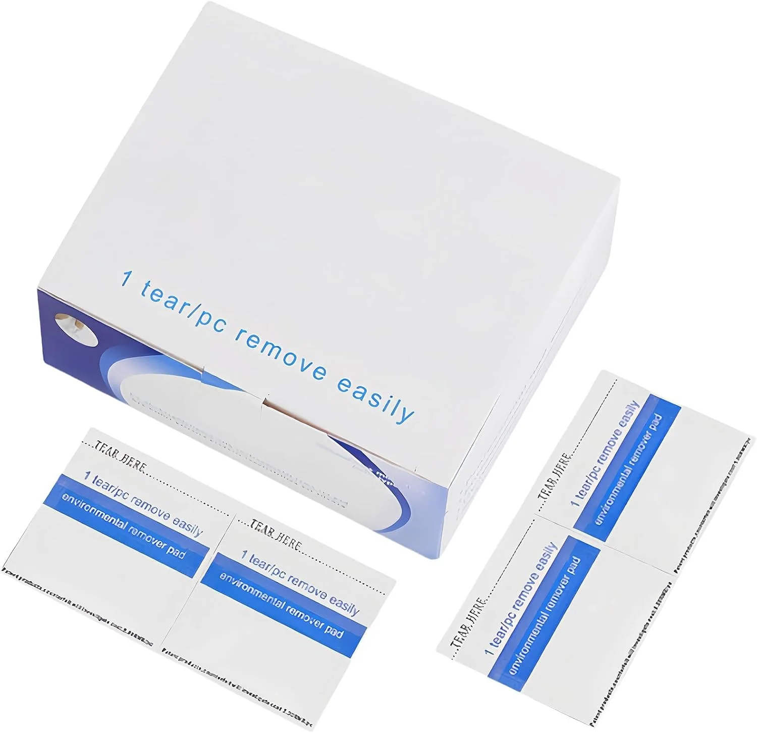 پد لاک پاک کن آزونه، 100 عدد، بسته بندی تکی، دستمال مرطوب بدون استون مناسب مسافرت برای پاک کردن لاک ژل و لاک ناخن، استفاده سریع و آسان برای سالن و خانه، پد پاک کننده لاک ناخن