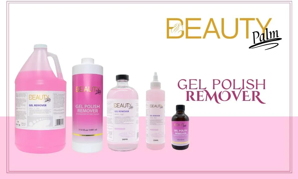محلول ریموور ژل ناخن بیوتی پالم | ریموور سریع و حرفه ای لاک ناخن برای ناخن های طبیعی، ژلی، اکریلیک و کاشت | ریموور لاک ژل، حذف سریع و آسان (ژل، 500 میلی لیتر)