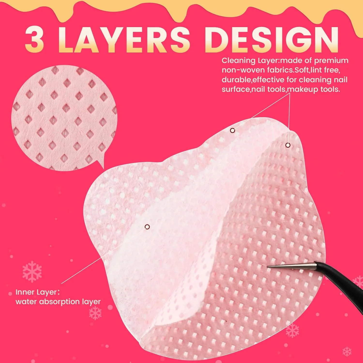 دستمال مرطوب ناخن بدون پرز Corconess، 400 عددی همراه با پخش کننده - دستمال پاک کننده لاک ژل با پخش کننده استون 100% خالص، دستمال بدون پرز همراه با 1 عدد بطری خالی پمپ استون 120 میلی لیتری، لوازم ناخن دستمال مرطوب ناخن بدون پرز Corconess، 400 عددی همراه با پخش کننده - دستمال پاک کننده لاک ژل با پخش کننده استون 100% خالص، دستمال بدون پرز همراه با 1 عدد بطری خالی پمپ استون 120 میلی لیتری، لوازم ناخن