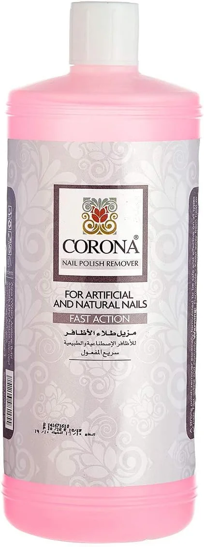 لاک پاک کن کرونا - صورتی، 1000 میلی لیتر لاک پاک کن کرونا - صورتی، 1000 میلی لیتر