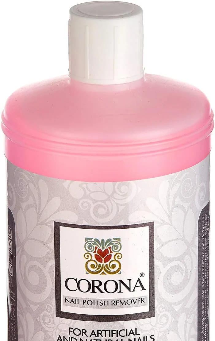 لاک پاک کن کرونا - صورتی، 1000 میلی لیتر