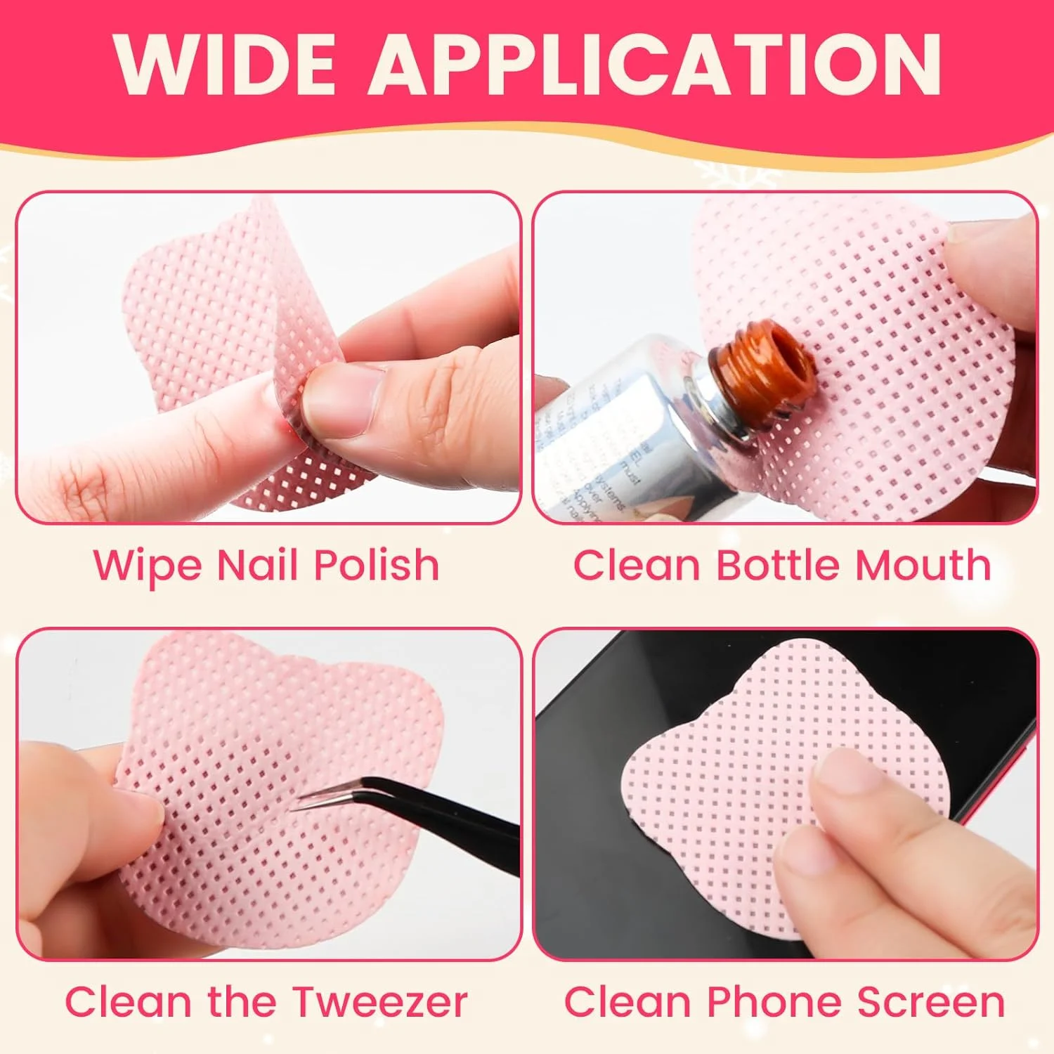 400 عدد پد بدون پرز ناخن به همراه پخش کننده - پدهای پاک کننده لاک ژل با پخش کننده استون 100% خالص، پد بدون پرز به همراه 1 عدد بطری خالی پمپ استون 120 میلی لیتری، لوازم ناخن 400 عدد پد بدون پرز ناخن به همراه پخش کننده - پدهای پاک کننده لاک ژل با پخش کننده استون 100% خالص، پد بدون پرز به همراه 1 عدد بطری خالی پمپ استون 120 میلی لیتری، لوازم ناخن