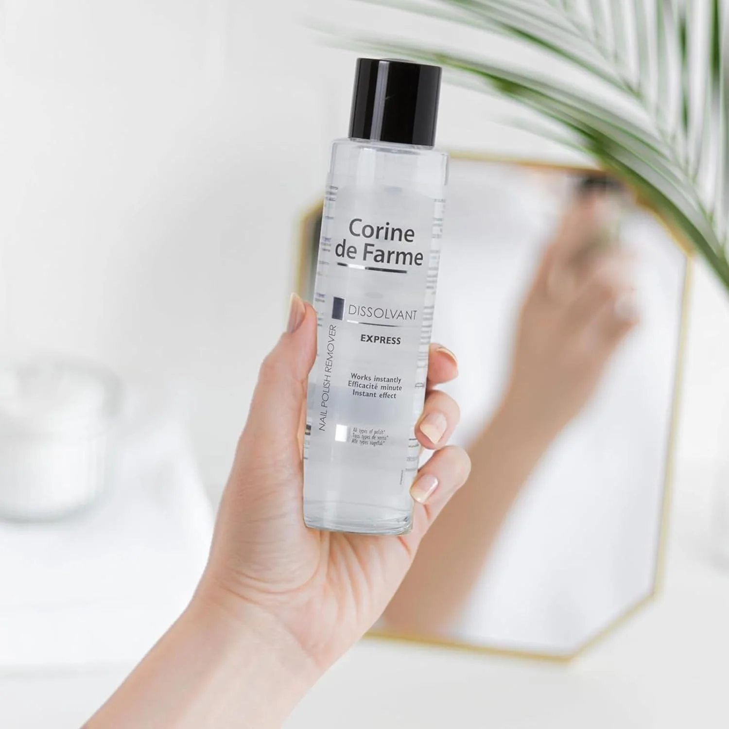 پاک کننده لاک ناخن کورین دی فارم، ۱۰۰ میلی لیتر پاک کننده لاک ناخن کورین دی فارم، ۱۰۰ میلی لیتر