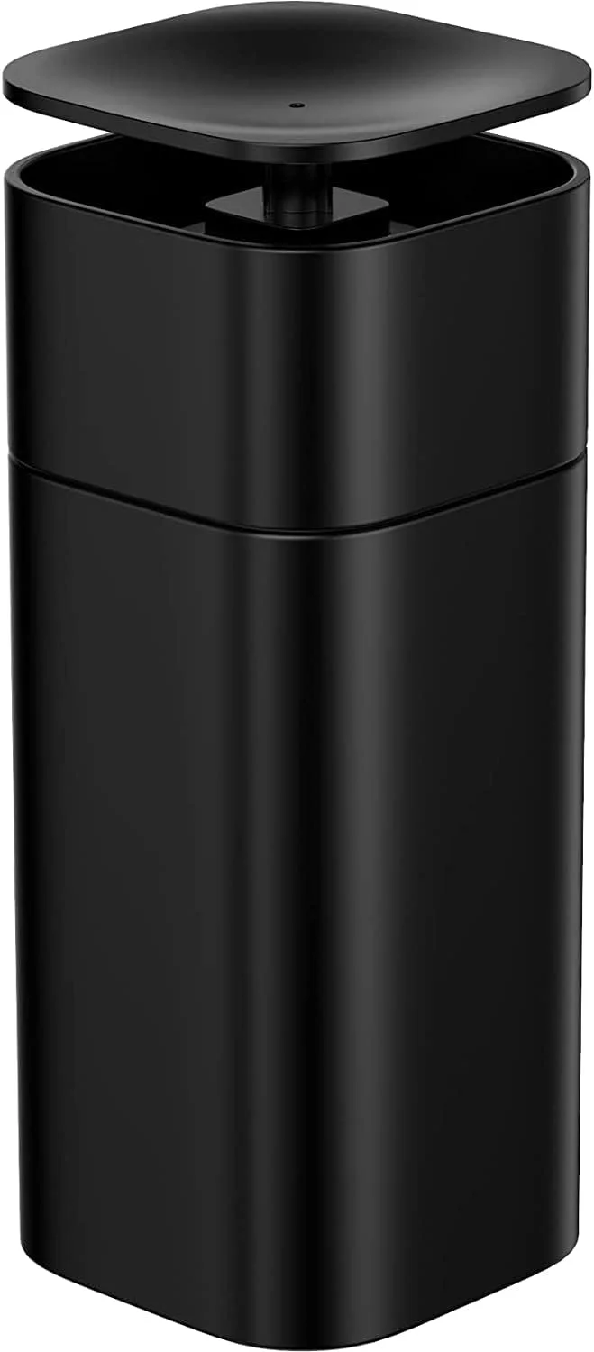 بطری پمپ خالی فشاری DOITOOL، بطری پخش کننده خالی پمپاژ مایع فشاری برای لاک ناخن و پاک کننده آرایش، مشکی