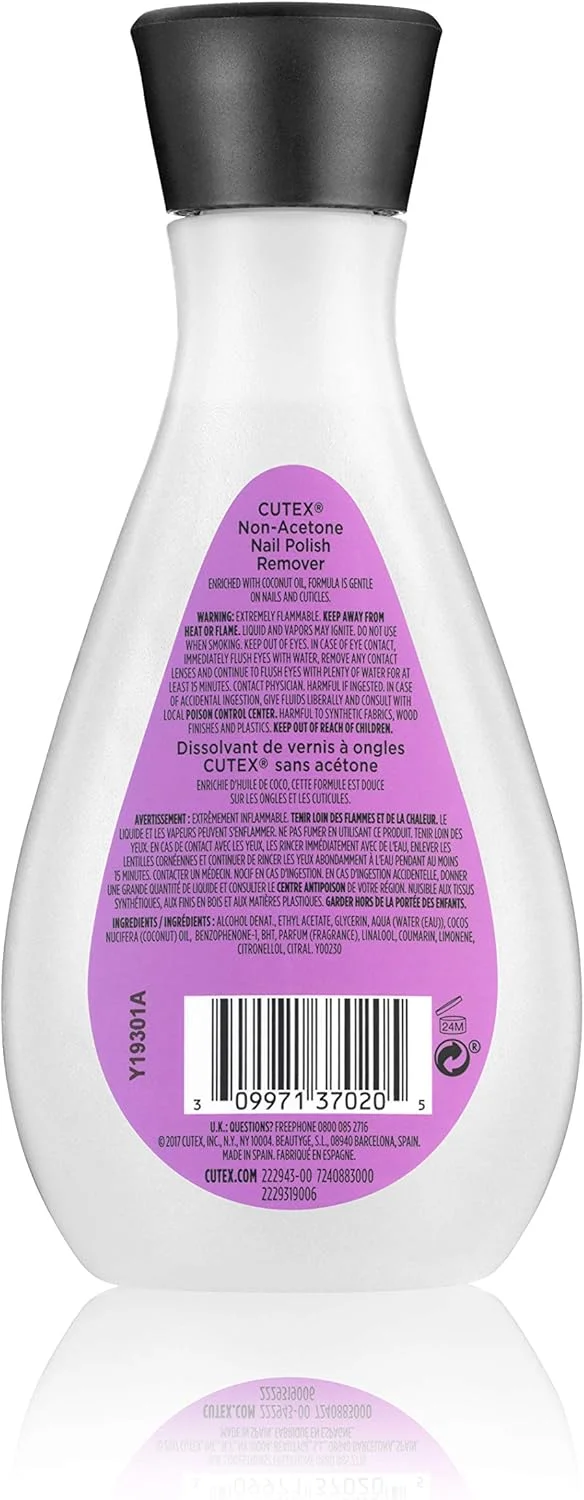 پاک کننده لاک ناخن بدون استون Cutex - 200 میلی لیتر پاک کننده لاک ناخن بدون استون Cutex - 200 میلی لیتر