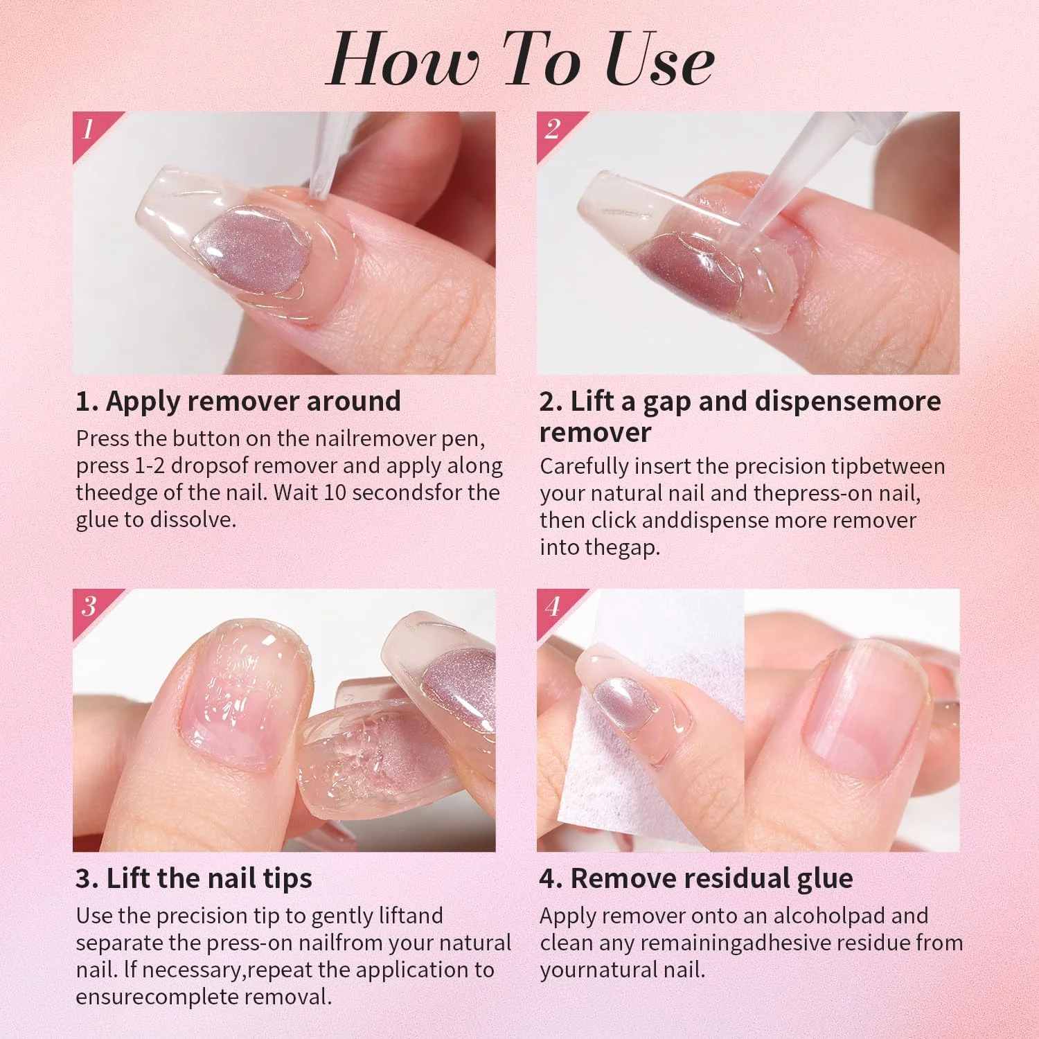 قلم پاک کننده چسب ناخن 3 در 1 Curvlife، پاک کننده چسب ناخن برای ناخن های مصنوعی، طراحی قلم Click&Remove، مناسب برای لاک ژل نیست، برای پاک کننده چسب ناخن مصنوعی بدون استون، 2 عدد، 5 میلی لیتر قلم پاک کننده چسب ناخن 3 در 1 Curvlife، پاک کننده چسب ناخن برای ناخن های مصنوعی، طراحی قلم Click&Remove، مناسب برای لاک ژل نیست، برای پاک کننده چسب ناخن مصنوعی بدون استون، 2 عدد، 5 میلی لیتر