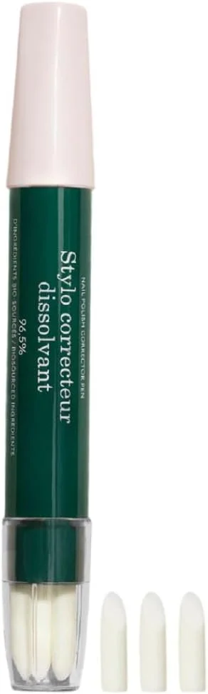 قلم پاک کننده لاک Manucurist - قلم اصلاح لاک نیمه دائمی، 3 نوک یدکی با نوک اسکنه ای - برس حلال زیستی بدون استون - لوازم جانبی لاک ژل قلم پاک کننده لاک Manucurist - قلم اصلاح لاک نیمه دائمی، 3 نوک یدکی با نوک اسکنه ای - برس حلال زیستی بدون استون - لوازم جانبی لاک ژل