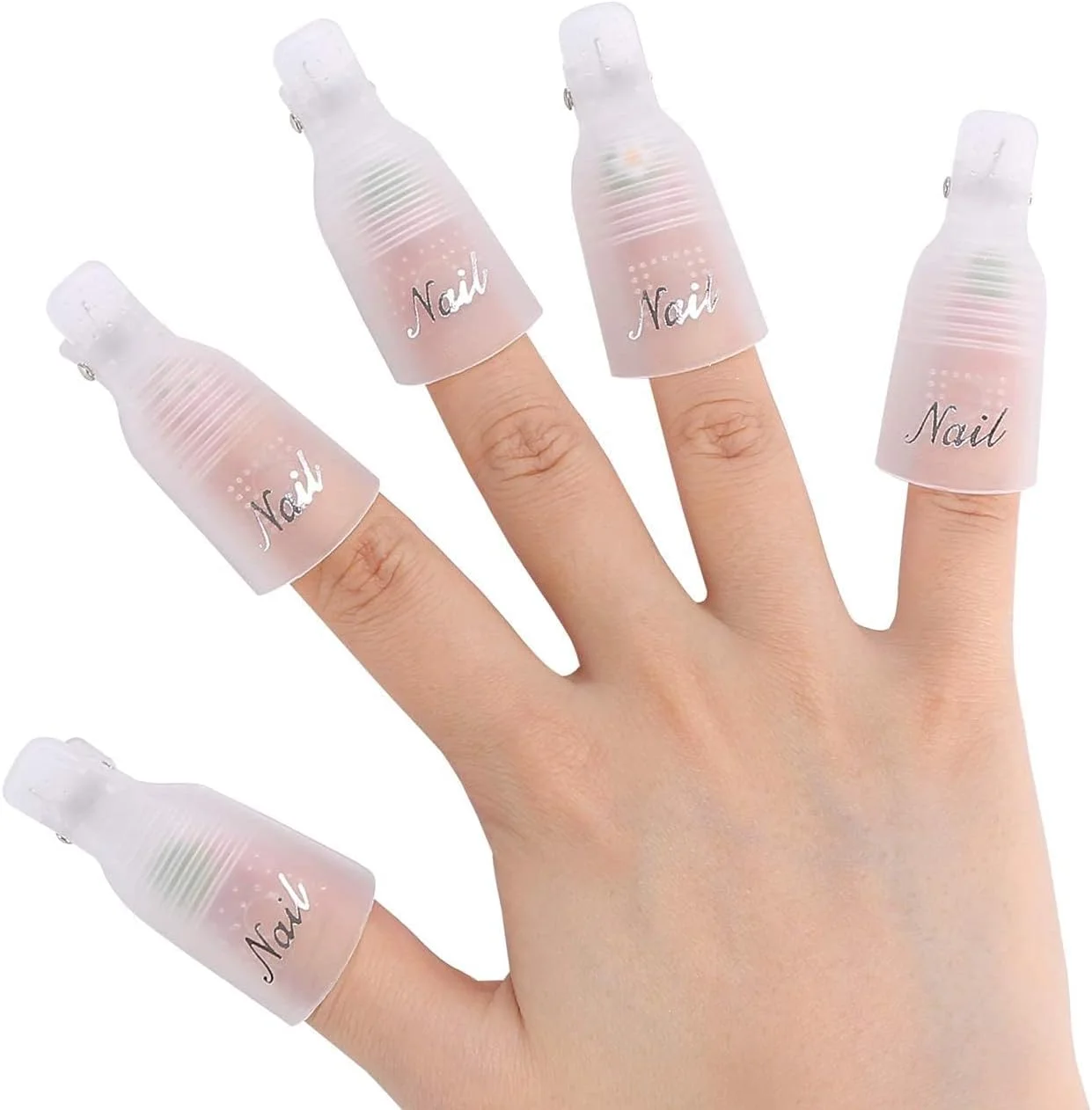 مارگون، گیره لاک پاک کن ناخن پلاستیکی اکریلیک، 10 عددی، گیره کلاهک خیساندن، ابزار جدا کننده لاک ژل UV، گیره پاک کننده لاک ژل برای ناخن (سفید) مارگون، گیره لاک پاک کن ناخن پلاستیکی اکریلیک، 10 عددی، گیره کلاهک خیساندن، ابزار جدا کننده لاک ژل UV، گیره پاک کننده لاک ژل برای ناخن (سفید)