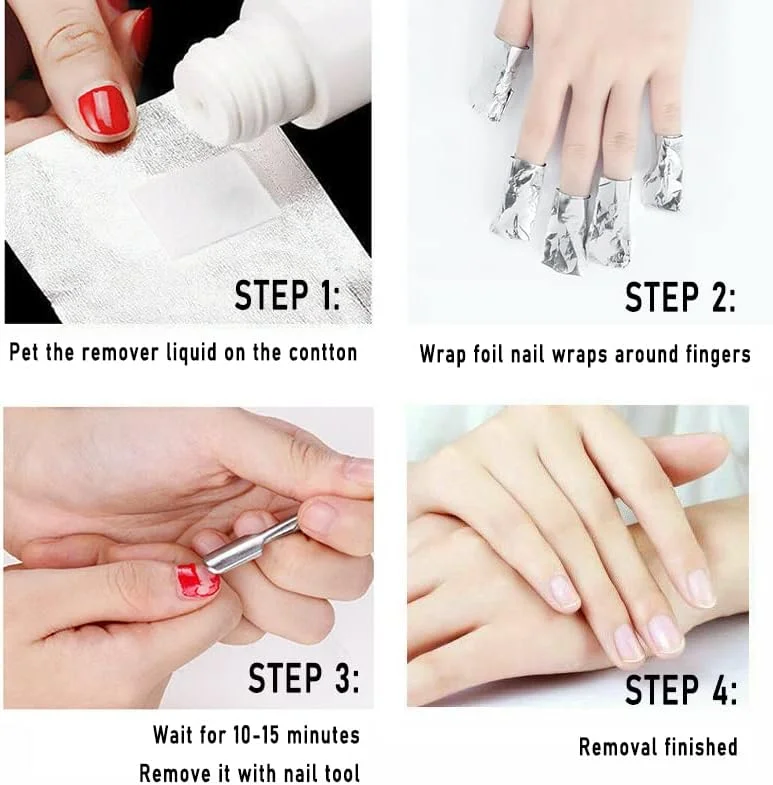 رویتول 200 عدد فویل ناخن برای پاک کردن لاک ژل، فویل آلومینیومی برای خیساندن، پدهای پنبه ای، ابزار پاک کننده لاک ژل، پاک کننده لاک ناخن انگشت با پد پنبه ای بزرگ بدون پرز رویتول 200 عدد فویل ناخن برای پاک کردن لاک ژل، فویل آلومینیومی برای خیساندن، پدهای پنبه ای، ابزار پاک کننده لاک ژل، پاک کننده لاک ناخن انگشت با پد پنبه ای بزرگ بدون پرز