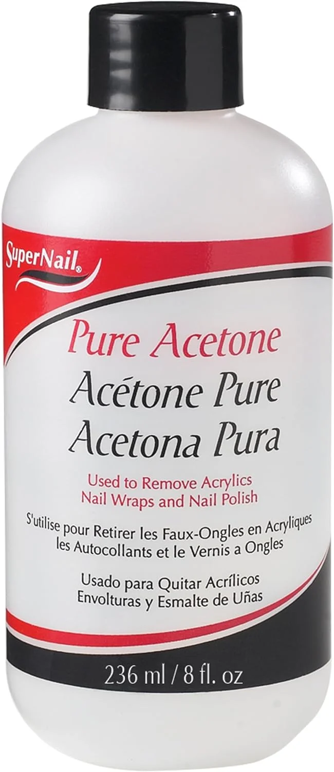 پاک کننده لاک ناخن استون خالص سوپر نیل، 236 میلی لیتر (بسته 6 عددی) پاک کننده لاک ناخن استون خالص سوپر نیل، 236 میلی لیتر (بسته 6 عددی)