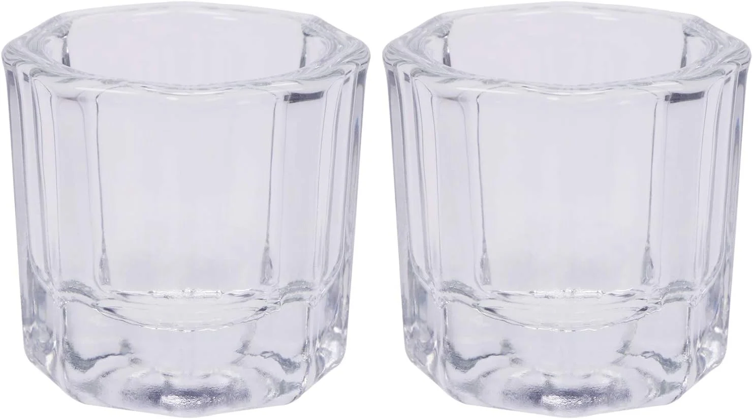 ظرف شیشه ای کریستالی شیپنتی برای پودر و لیکویید اکریلیک ناخن، ابزار ظروف شیشه ای برای پاک کننده لاک ناخن، رنگ ابرو و مخلوط کردن رنگ ابرو، 2 عدد ظرف شیشه ای کریستالی شیپنتی برای پودر و لیکویید اکریلیک ناخن، ابزار ظروف شیشه ای برای پاک کننده لاک ناخن، رنگ ابرو و مخلوط کردن رنگ ابرو، 2 عدد