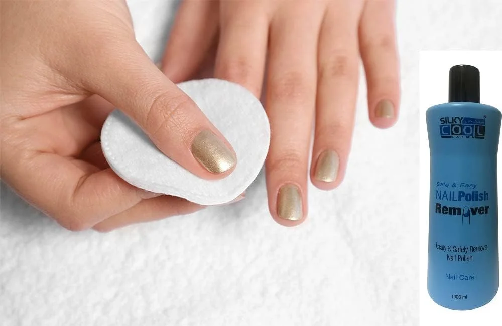 پاک کننده لاک ناخن ابریشمی خنک با استون ۱۰۰۰ میلی لیتر پاک کننده لاک ناخن ابریشمی خنک با استون ۱۰۰۰ میلی لیتر