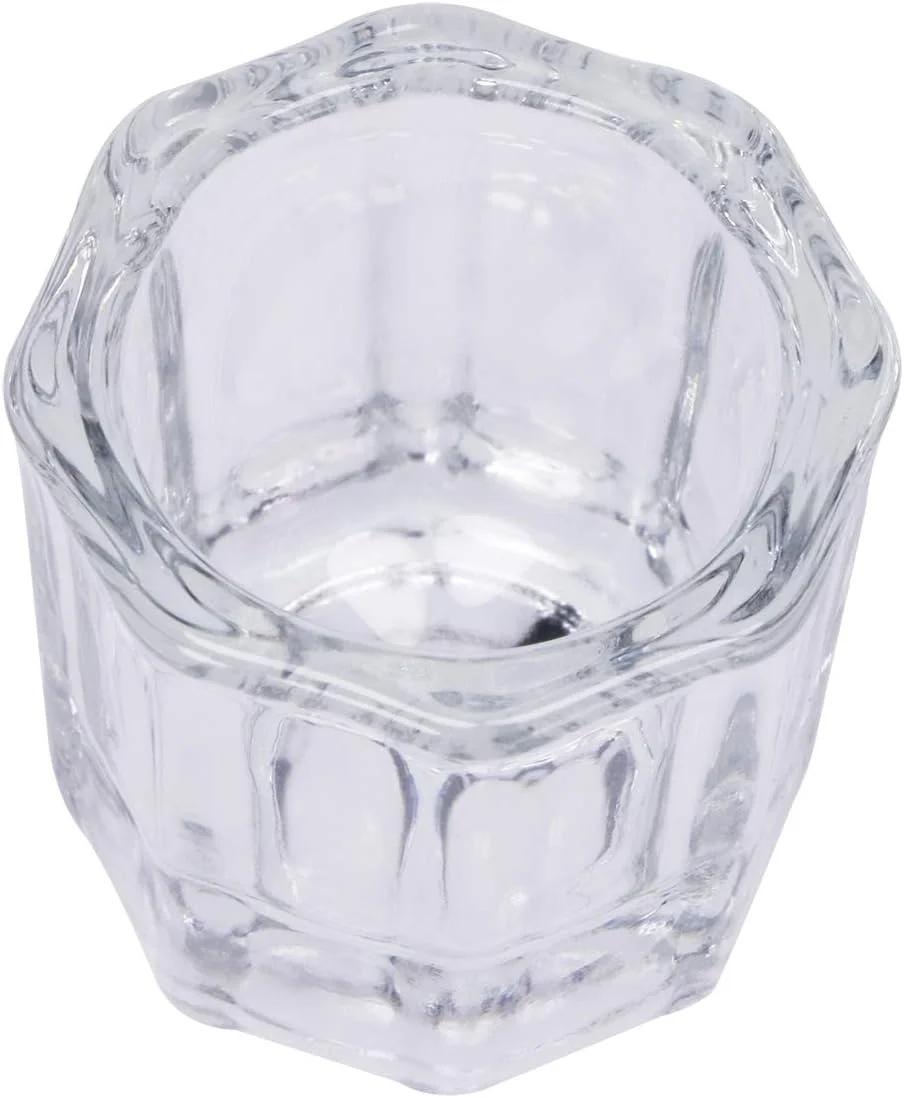 ظرف شیشه ای کریستالی شیپنتی برای پودر و لیکویید اکریلیک ناخن، ابزار ظروف شیشه ای برای پاک کننده لاک ناخن، رنگ ابرو و مخلوط کردن رنگ ابرو، 2 عدد ظرف شیشه ای کریستالی شیپنتی برای پودر و لیکویید اکریلیک ناخن، ابزار ظروف شیشه ای برای پاک کننده لاک ناخن، رنگ ابرو و مخلوط کردن رنگ ابرو، 2 عدد