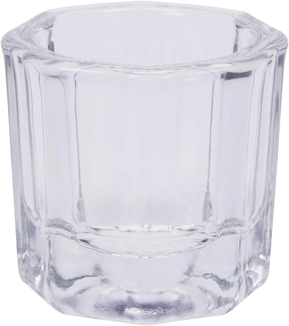 ظرف شیشه ای کریستالی شیپنتی برای پودر و لیکویید اکریلیک ناخن، ابزار ظروف شیشه ای برای پاک کننده لاک ناخن، رنگ ابرو و مخلوط کردن رنگ ابرو، 2 عدد ظرف شیشه ای کریستالی شیپنتی برای پودر و لیکویید اکریلیک ناخن، ابزار ظروف شیشه ای برای پاک کننده لاک ناخن، رنگ ابرو و مخلوط کردن رنگ ابرو، 2 عدد