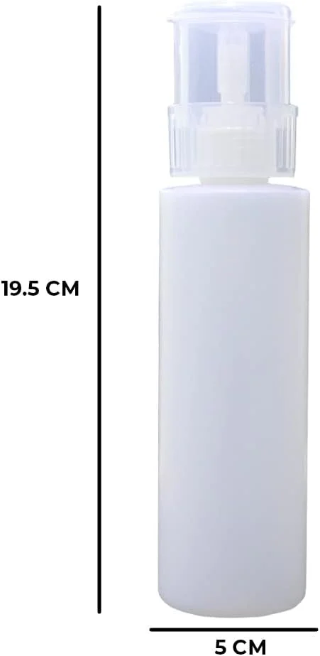 پمپ دیسپنسر استون K RANGE، پمپ فشاری قفل‌شو، بطری دیسپنسر الکل، پمپ یک‌لمسی، بطری خالی برای الکل، استون، لاک پاک‌کن، پاک‌کننده آرایش، تونر و غیره