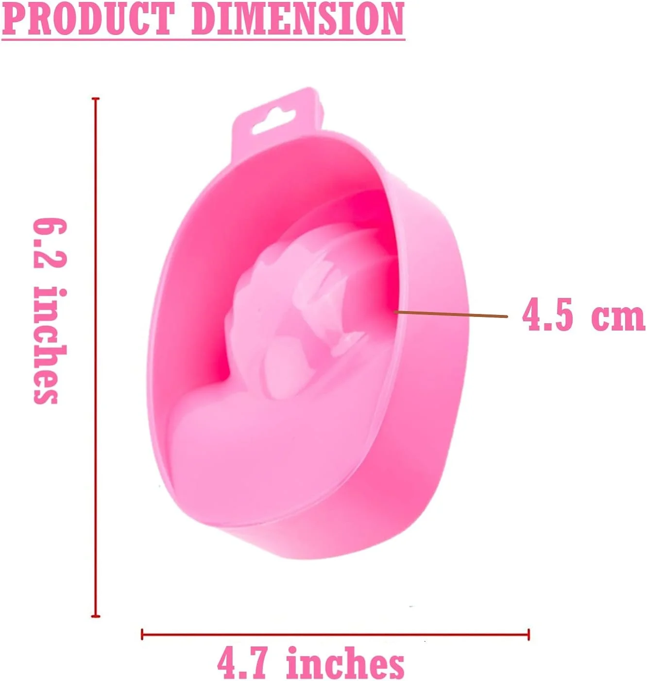 کاسه خیساندن ناخن حرفه ای | ابزار مانیکور و اسپا ناخن | کاسه خیساندن ناخن اکریلیک (سفید، 2 عدد) کاسه خیساندن ناخن حرفه ای | ابزار مانیکور و اسپا ناخن | کاسه خیساندن ناخن اکریلیک (سفید، 2 عدد)