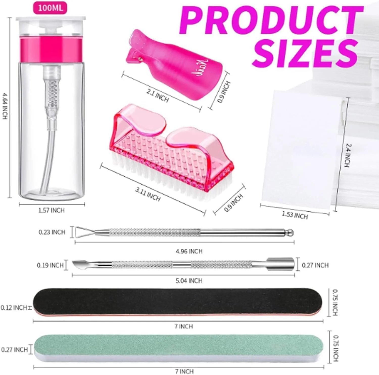 ست ابزار ریموور لاک ژل تازویق با گیره ناخن، بطری ریموور لاک 100 میلی لیتری، ست ابزار ریمو ناخن، ست ریمو ناخن، حوله ریمو ناخن، نوارهای سوهان تیز کننده ست ابزار ریموور لاک ژل تازویق با گیره ناخن، بطری ریموور لاک 100 میلی لیتری، ست ابزار ریمو ناخن، ست ریمو ناخن، حوله ریمو ناخن، نوارهای سوهان تیز کننده