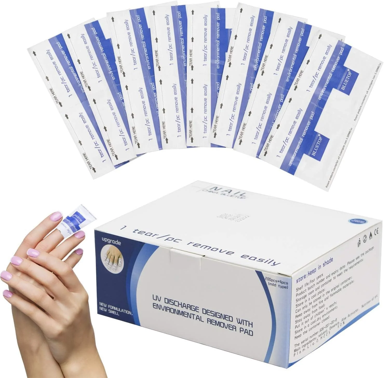 پد لاک پاک کن 200 عددی، پاک کننده لاک ژل، از بین برنده لاک ژلیش، پد استون، مناسب استفاده در سالن و منزل پد لاک پاک کن 200 عددی، پاک کننده لاک ژل، از بین برنده لاک ژلیش، پد استون، مناسب استفاده در سالن و منزل