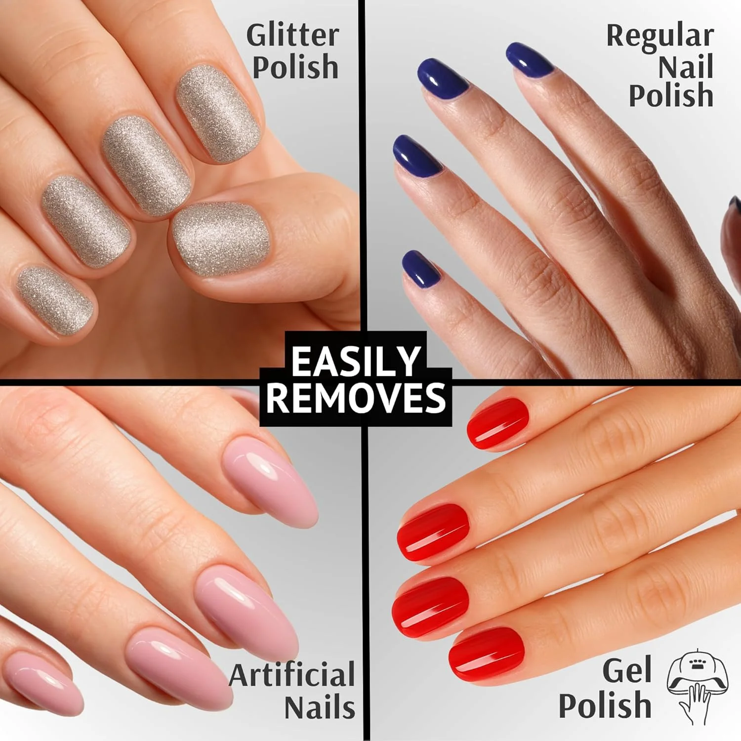 استون خالص Pronto - پاک کننده سریع و حرفه ای لاک ناخن برای ناخن های طبیعی، ژلی، اکریلیک و کاشت (240 میلی لیتر) استون خالص Pronto - پاک کننده سریع و حرفه ای لاک ناخن برای ناخن های طبیعی، ژلی، اکریلیک و کاشت (240 میلی لیتر)