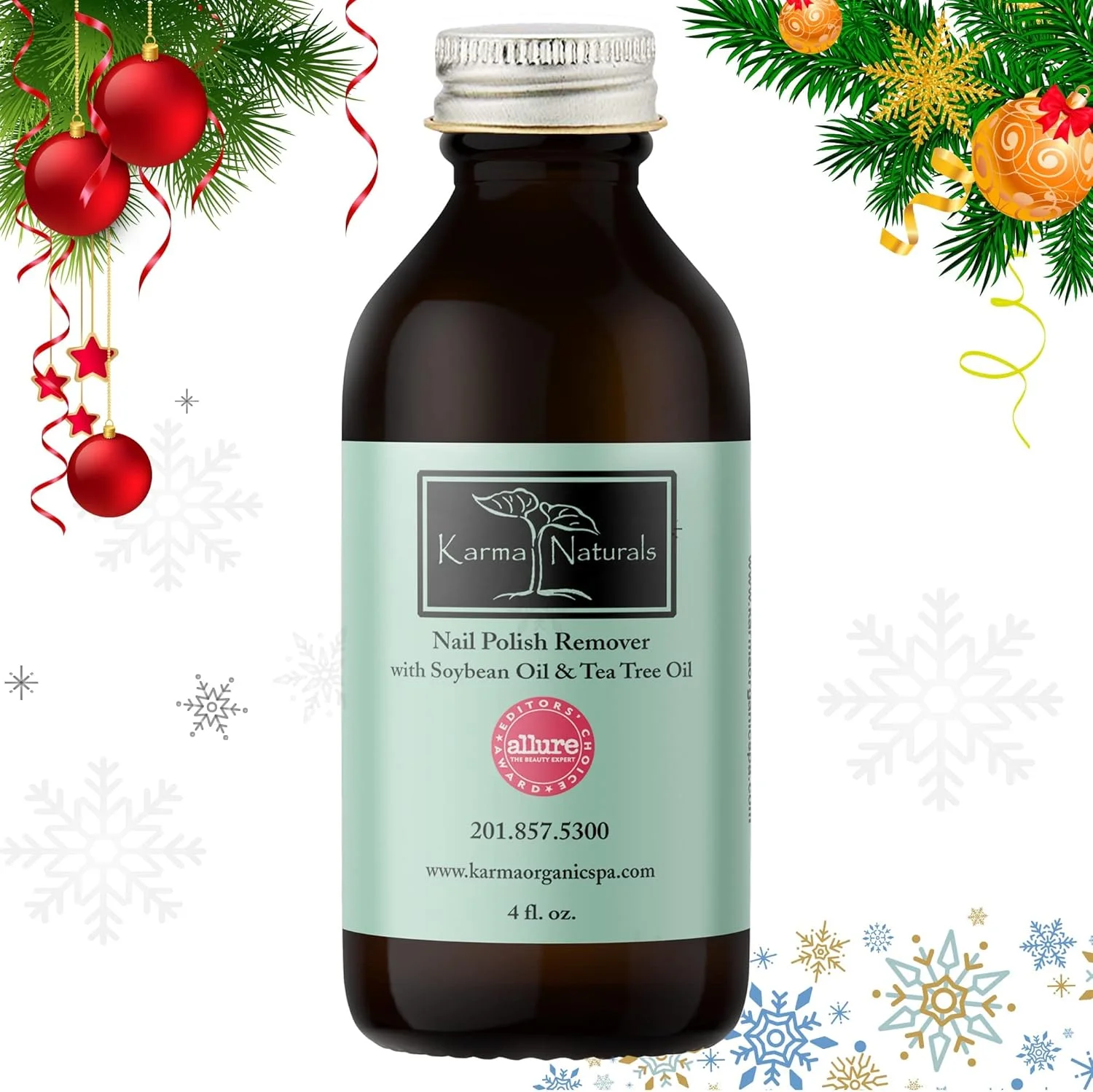 لاک پاک کن ارگانیک کارما - فرمول بر پایه روغن درخت چای، مرطوب کننده و مغذی ناخن ها لاک پاک کن ارگانیک کارما - فرمول بر پایه روغن درخت چای، مرطوب کننده و مغذی ناخن ها