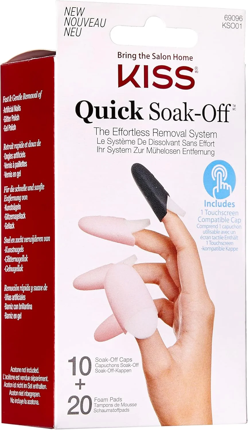 مجموعه پاک کننده سریع لاک و ناخن مصنوعی کیس - 10 کلاهک قابل شستشو و استفاده مجدد، بدون لاتکس با انگشت اشاره سازگار با صفحه لمسی، 20 پد فومی یکبار مصرف و چوب مانیکور مجموعه پاک کننده سریع لاک و ناخن مصنوعی کیس - 10 کلاهک قابل شستشو و استفاده مجدد، بدون لاتکس با انگشت اشاره سازگار با صفحه لمسی، 20 پد فومی یکبار مصرف و چوب مانیکور