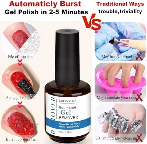 لاک پاک کن ژلی، پاک کننده لاک ژل ناخن بدون نیاز به خیساندن یا پیچیدن، به سرعت لاک ناخن را در 2-5 دقیقه پاک می کند، کیت حرفه ای پاک کننده ناخن لاک پاک کن ژلی، پاک کننده لاک ژل ناخن بدون نیاز به خیساندن یا پیچیدن، به سرعت لاک ناخن را در 2-5 دقیقه پاک می کند، کیت حرفه ای پاک کننده ناخن