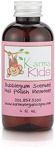 پاک کننده لاک ناخن طبیعی غیر سمی با رایحه آدامس بادکنکی کودکان کارما ارگانیک (118 میلی لیتر) پاک کننده لاک ناخن طبیعی غیر سمی با رایحه آدامس بادکنکی کودکان کارما ارگانیک (118 میلی لیتر)