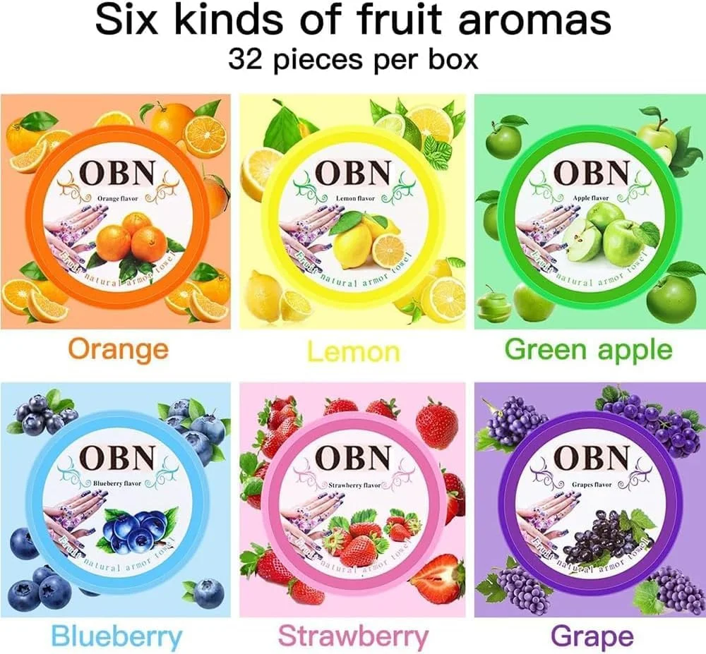 پدهای پاک کننده لاک ناخن، دستمال مرطوب پاک کننده لاک ناخن با 6 رایحه، حمل آسان و اثر پاک کنندگی قوی، بدون پرز پدهای پاک کننده لاک ناخن، دستمال مرطوب پاک کننده لاک ناخن با 6 رایحه، حمل آسان و اثر پاک کنندگی قوی، بدون پرز