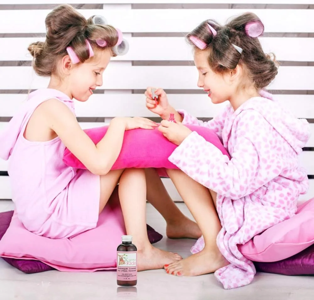 پاک کننده لاک ناخن طبیعی غیر سمی با رایحه آدامس بادکنکی کودکان کارما ارگانیک (118 میلی لیتر)