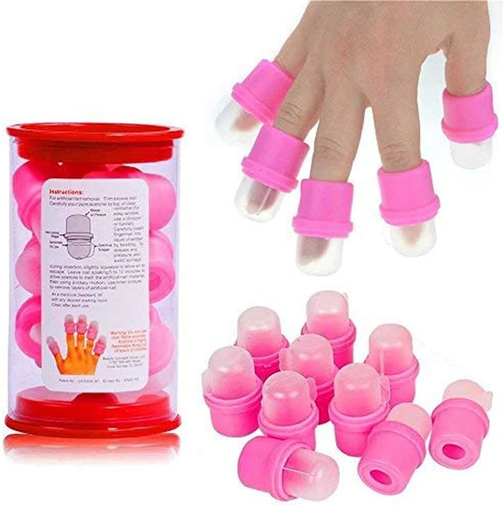 ست 10 عددی گیره ناخن Tvoip برای ریموور لاک اکریلیک، ابزار کلیپس پاک کننده لاک ژل ست 10 عددی گیره ناخن Tvoip برای ریموور لاک اکریلیک، ابزار کلیپس پاک کننده لاک ژل