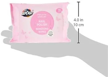 پد لاک پاک کن 16 عددی WOW، بدون استون