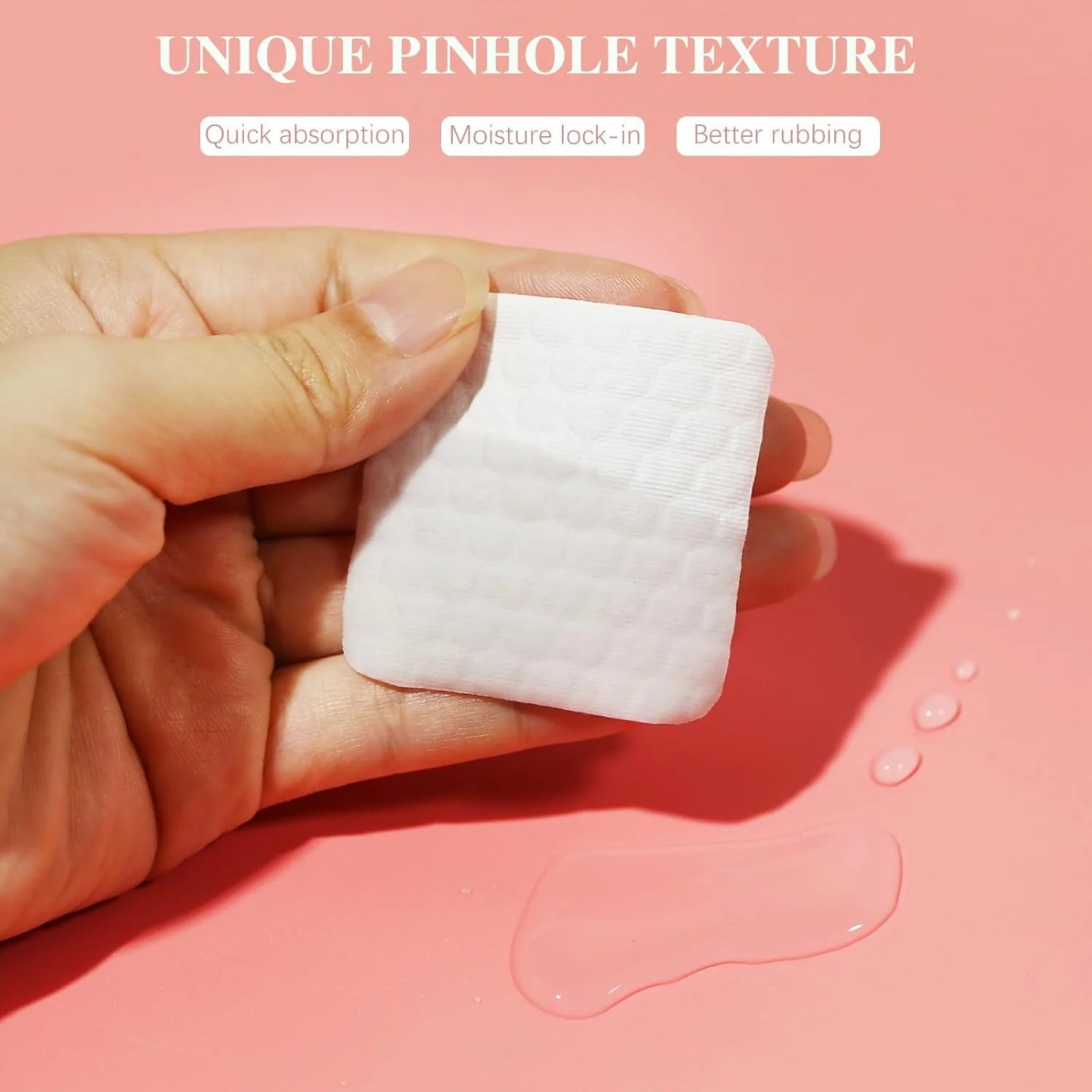 پدهای ناخن بدون پرز 500 عددی، پدهای پنبه ای فوق العاده جاذب ناخن با طراحی دو طرفه برای پاک کننده لاک ژل و اکریلیک، پدهای پاک کننده ناخن نرم و بادوام برای استفاده در سالن، خانه و DIY پدهای ناخن بدون پرز 500 عددی، پدهای پنبه ای فوق العاده جاذب ناخن با طراحی دو طرفه برای پاک کننده لاک ژل و اکریلیک، پدهای پاک کننده ناخن نرم و بادوام برای استفاده در سالن، خانه و DIY