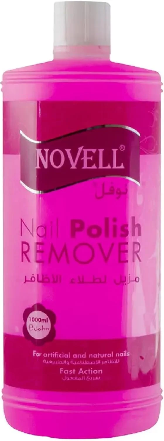لاک پاک کن ناول، برای ناخن های مصنوعی و طبیعی، عملکرد سریع، غیر روغنی، فرموله شده برای انواع ناخن، صورتی، 1000 میلی لیتر لاک پاک کن ناول، برای ناخن های مصنوعی و طبیعی، عملکرد سریع، غیر روغنی، فرموله شده برای انواع ناخن، صورتی، 1000 میلی لیتر