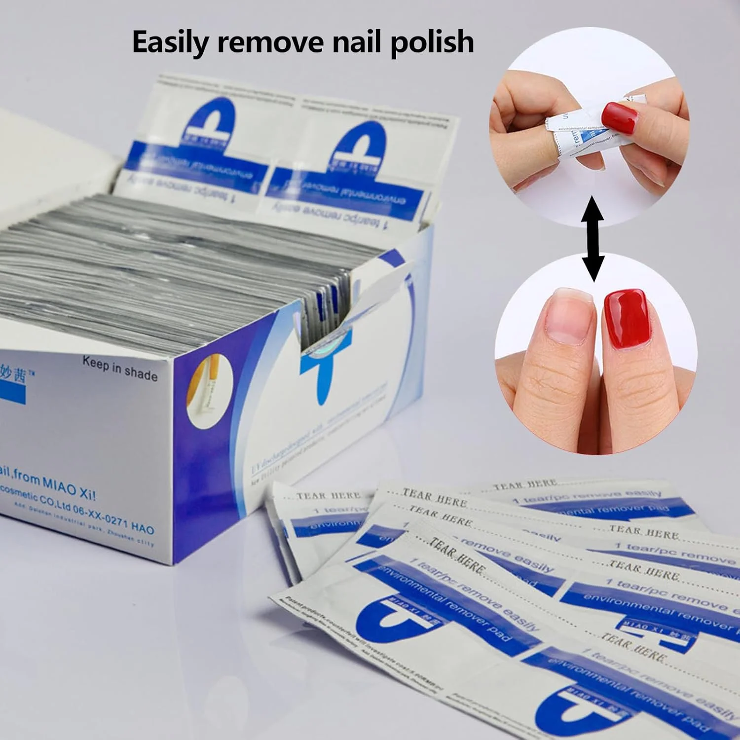 پدهای پاک کننده لاک ناخن موسیلان، 200 عدد، بسته بندی تکی، پدهای پاک کننده سریع لاک ناخن استون، دستمال مرطوب، پاک کننده آسان ناخن، پدهای پاک کننده خیس کننده - ابزار مراقبت از ناخن های ژل UV