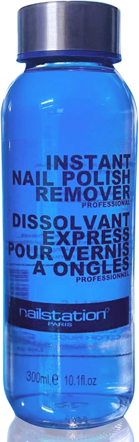 محلول لاک پاک کن فوری نیل استیشن حاوی استون، شیشه ۳۰۰ میلی لیتری محلول لاک پاک کن فوری نیل استیشن حاوی استون، شیشه ۳۰۰ میلی لیتری