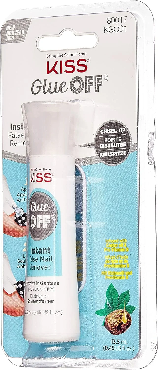 محلول پاک کننده چسب ناخن مصنوعی کیس، Kgo01C، 13.5 میلی لیتر