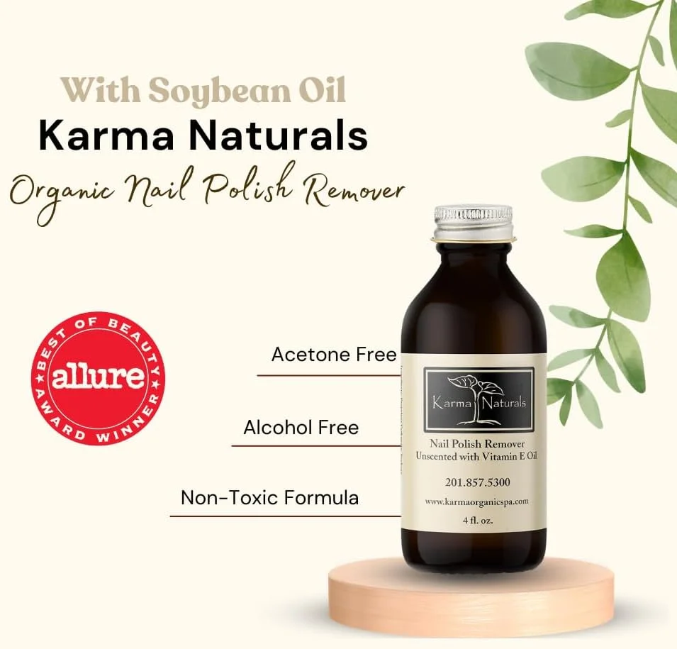 پاک کننده لاک ناخن بدون بو کارما ارگانیک - 118 میلی لیتر پاک کننده لاک ناخن بدون بو کارما ارگانیک - 118 میلی لیتر