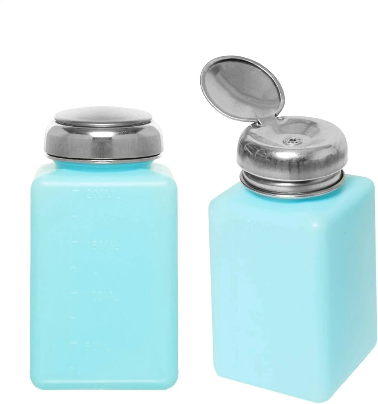 ظرف پمپ دار اکسفور برای مایعات، بطری خالی فشاری، پخش کننده لاک پاک کن، ظرف پمپ دار قفل دار، بطری پلاستیکی 200 میلی لیتری قابل شارژ برای پاک کننده آرایش ظرف پمپ دار اکسفور برای مایعات، بطری خالی فشاری، پخش کننده لاک پاک کن، ظرف پمپ دار قفل دار، بطری پلاستیکی 200 میلی لیتری قابل شارژ برای پاک کننده آرایش