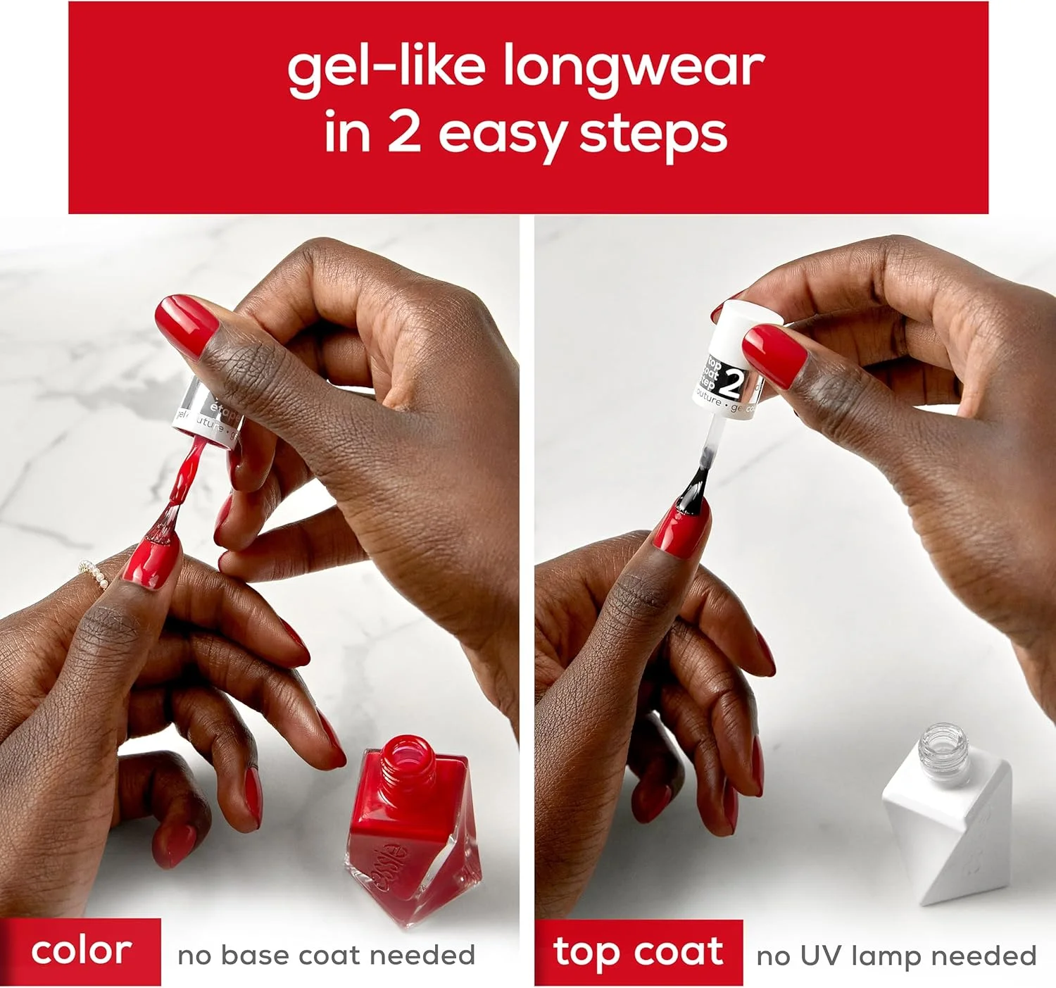 کیت لاک ناخن ژلی با ماندگاری طولانی Essie Couture، صورتی کالباسی ملایم، Fairy Tailor + پوشش نهایی، 13.5 میلی لیتر کیت لاک ناخن ژلی با ماندگاری طولانی Essie Couture، صورتی کالباسی ملایم، Fairy Tailor + پوشش نهایی، 13.5 میلی لیتر