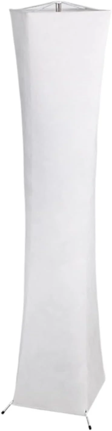 چراغ ایستاده ال ای دی VIZCO مناسب اتاق نشیمن، چراغ بلند ال ای دی با نوار رنگی، چراغ ایستاده پارچه ای RGB مناسب اتاق خواب با کنترل از راه دور (رنگ: Hortel)