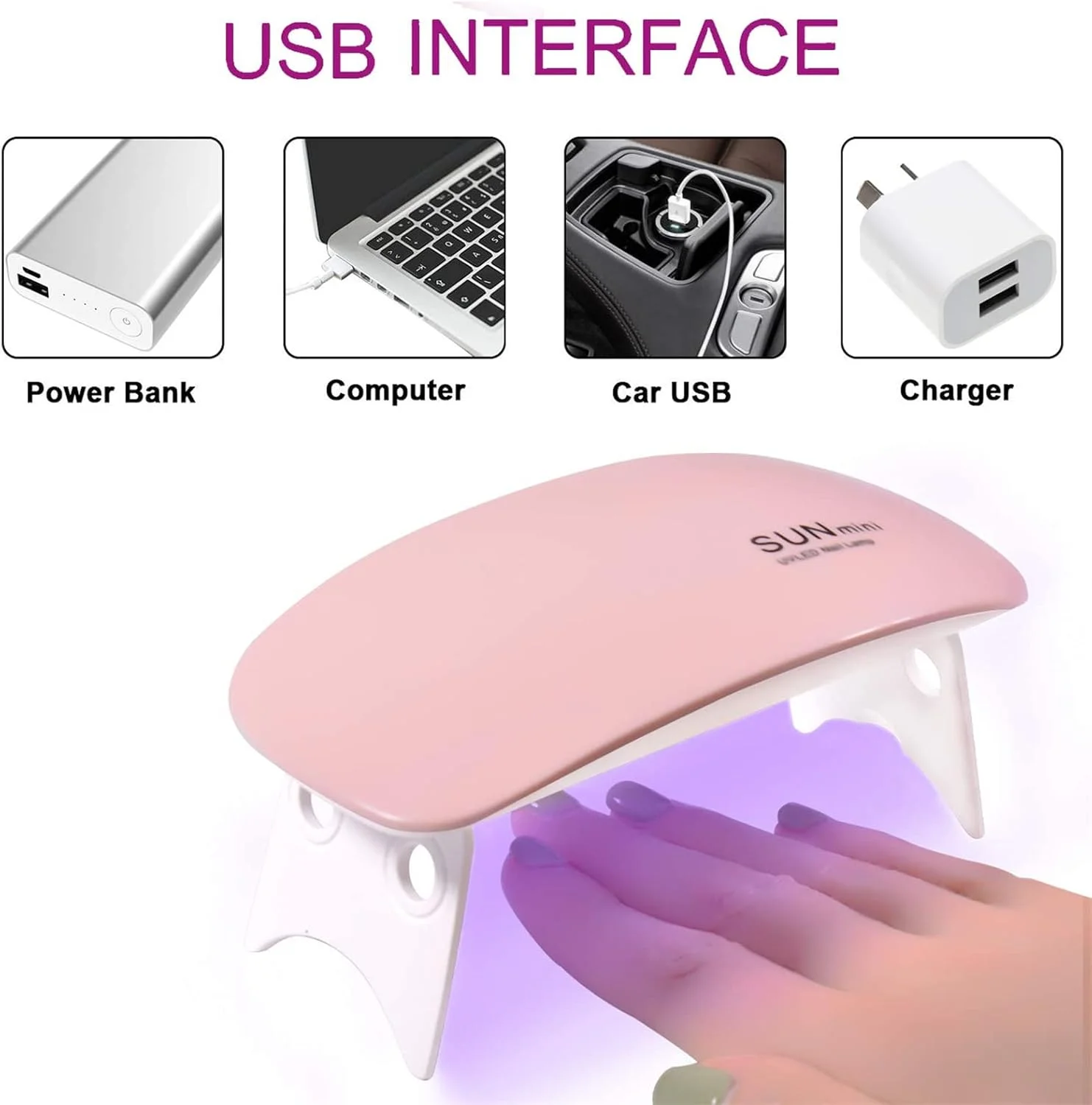 چراغ UV LED ناخن Arabest مدل Mini، چراغ خشک کن ناخن قابل حمل 9 وات، چراغ ژلی طرح موس با اندازه جیبی به همراه کابل USB برای انواع لاک ژل، مناسب برای مبتدیان یا دختران (صورتی) چراغ UV LED ناخن Arabest مدل Mini، چراغ خشک کن ناخن قابل حمل 9 وات، چراغ ژلی طرح موس با اندازه جیبی به همراه کابل USB برای انواع لاک ژل، مناسب برای مبتدیان یا دختران (صورتی)