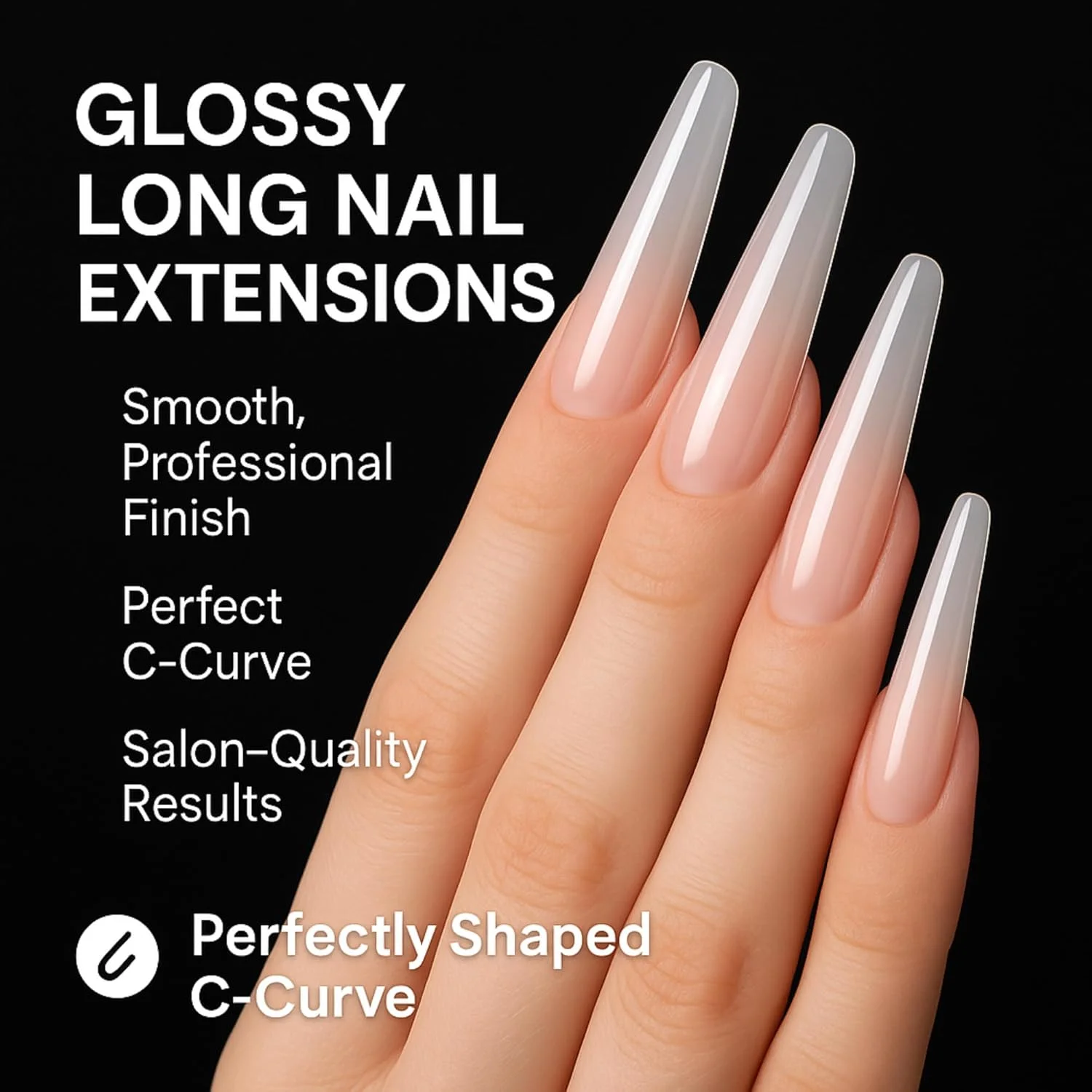 قالب های دوگانه ناخن گلوبال فشن - 120 عدد در 12 سایز، قالب های اکستنشن ناخن شفاف و قابل استفاده مجدد برای پلی ژل و بیلدر ژل، دارای شبکه حکاکی شده شماره گذاری شده، شکل استیلتو C-Curve به همراه جعبه نگهداری (استیلتو، شفاف) قالب های دوگانه ناخن گلوبال فشن - 120 عدد در 12 سایز، قالب های اکستنشن ناخن شفاف و قابل استفاده مجدد برای پلی ژل و بیلدر ژل، دارای شبکه حکاکی شده شماره گذاری شده، شکل استیلتو C-Curve به همراه جعبه نگهداری (استیلتو، شفاف)