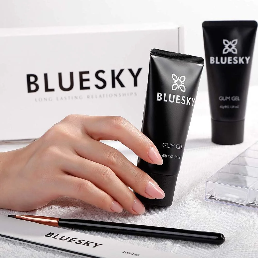 پلی ژل/گام ژل Bluesky (لاک ژل UV/LED) برای کیت ناخن پلی ژل، شفاف، 60 گرم پلی ژل/گام ژل Bluesky (لاک ژل UV/LED) برای کیت ناخن پلی ژل، شفاف، 60 گرم