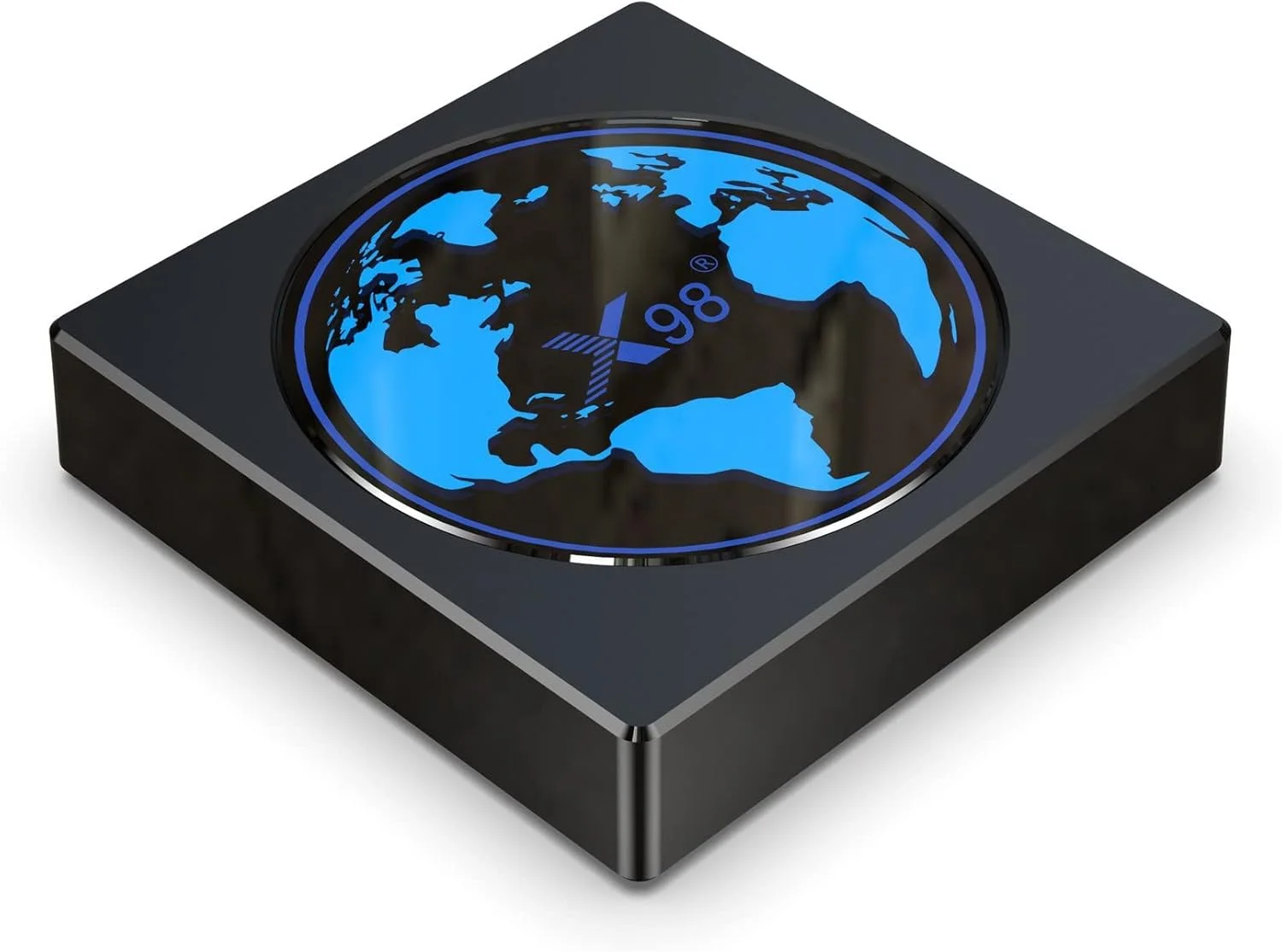 اندروید باکس AMITVA مدل Android 11.0، ست تاپ باکس Amlogic S905X2 با 4 گیگابایت رم و 64 گیگابایت رام، اندروید باکس با شبکه LAN 1000M و وای فای 2.4G/5G با کیفیت 4K/3D/USB 3.0/BT 4.2، اسمارت تی وی باکس، 4GB+64GB