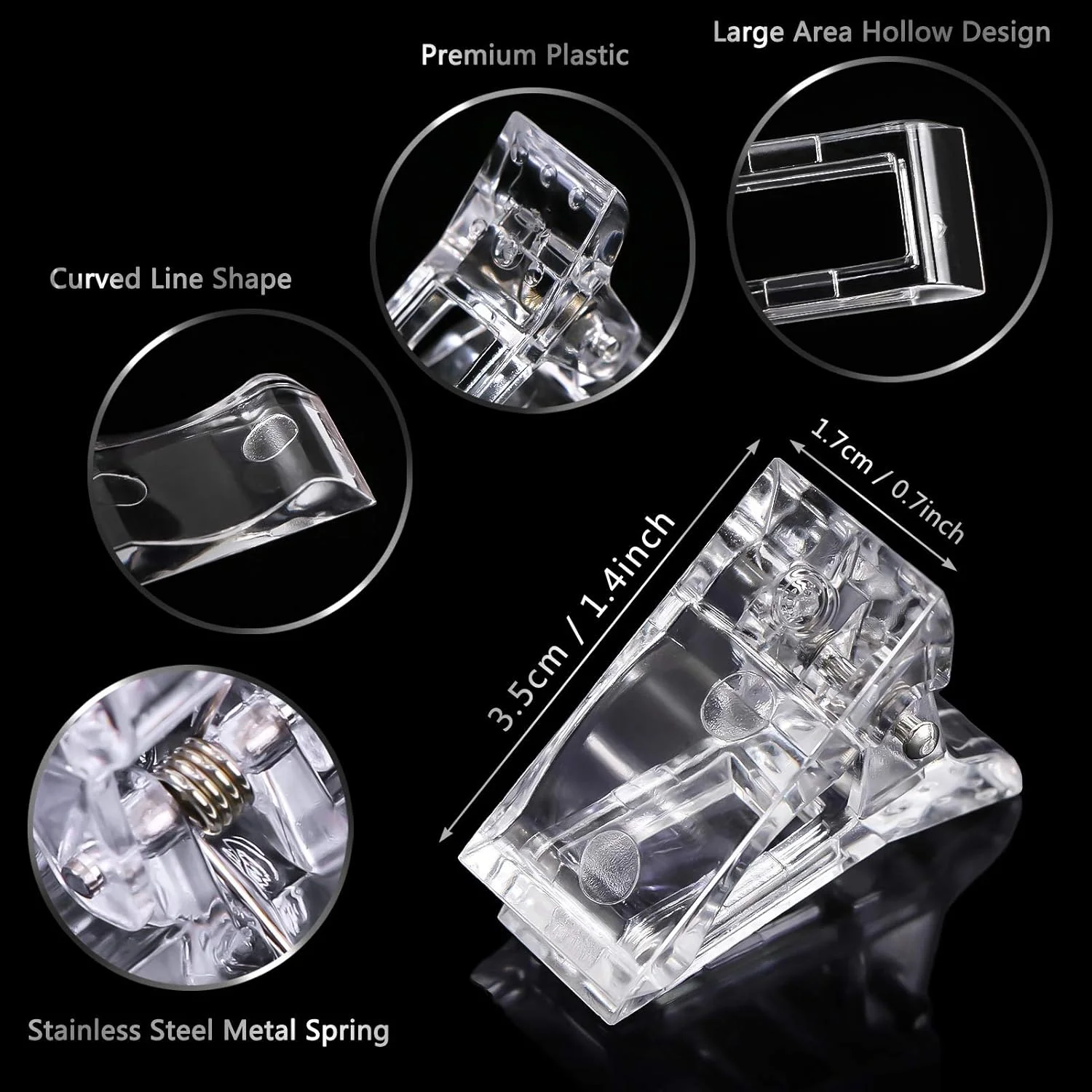 ست فرم های دوتایی ناخن MIKIMIQI، کیت ساخت سریع ناخن پلی ژل، 120 عدد قالب ناخن ژله ای استیلتو با 10 عدد گیره نوک ناخن، قیچی/تریمر نوک ناخن، برس ژل اکستنشن پلی دو طرفه، سوهان ناخن ست فرم های دوتایی ناخن MIKIMIQI، کیت ساخت سریع ناخن پلی ژل، 120 عدد قالب ناخن ژله ای استیلتو با 10 عدد گیره نوک ناخن، قیچی/تریمر نوک ناخن، برس ژل اکستنشن پلی دو طرفه، سوهان ناخن