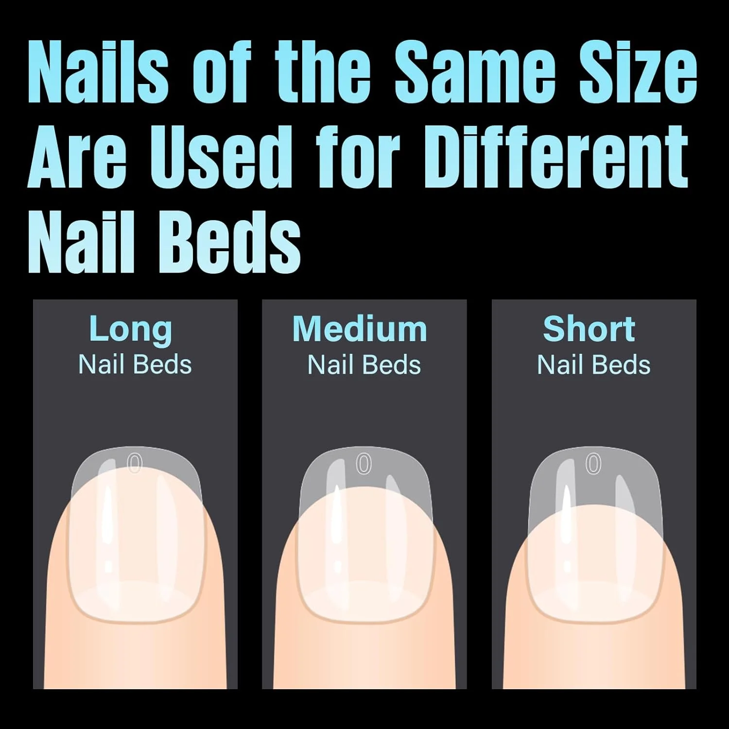 تیپ ناخن تابوتی متوسط، 600 عدد تیپ ناخن ژلی نیمه مات نرم، 12 سایز تیپ ناخن مصنوعی اکریلیک، تیپ های اکستنشن ناخن برای مبتدیان و حرفه ای ها برای استفاده در خانه