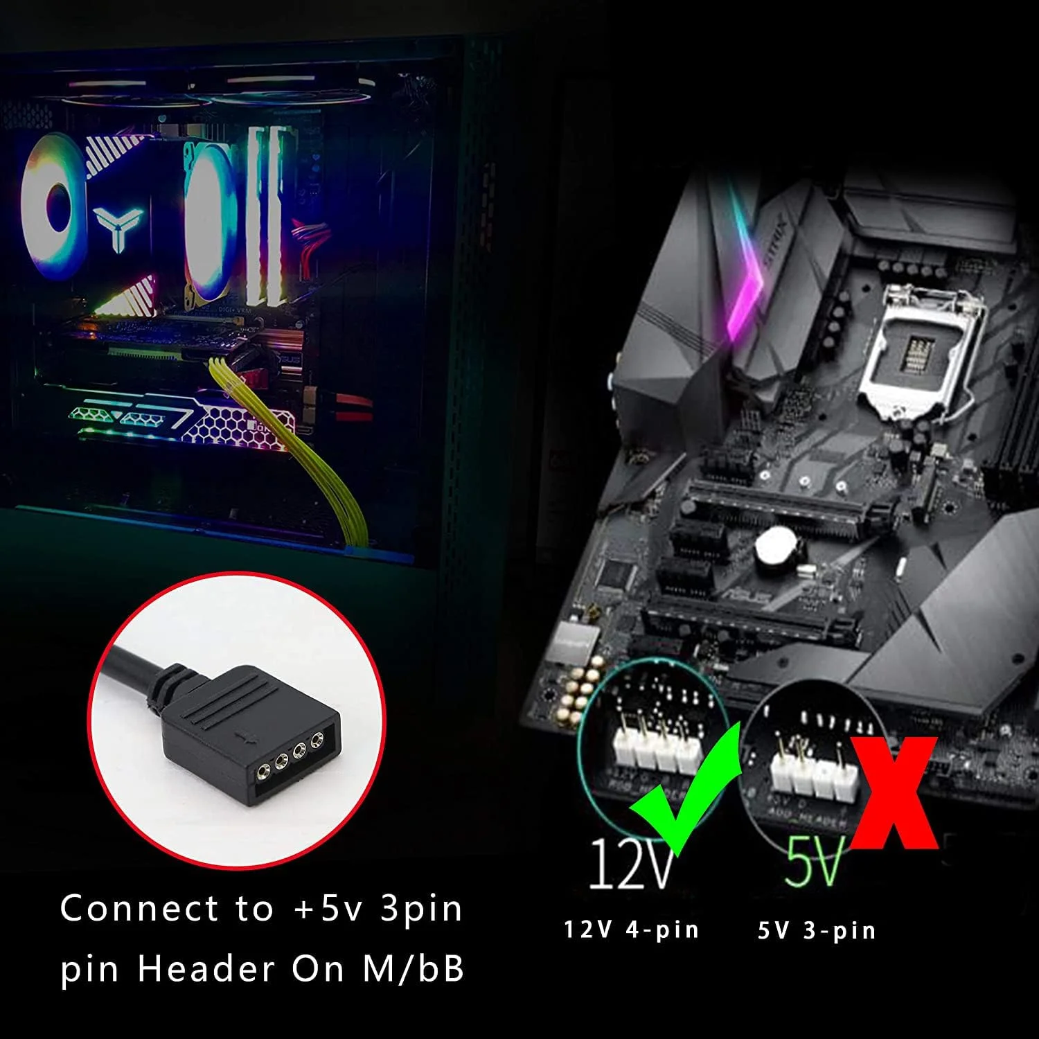 کابل تقسیم کننده RGB چهار پین 12 ولت KASTWAVE، کانکتور نوار LED Y شکل، کابل تقسیم کننده RGB چهار پین 1 به 4 با 4 شاخه نر 4 پین برای نوارهای RGB/LED 5050/3528 (30 سانتی متر) کابل تقسیم کننده RGB چهار پین 12 ولت KASTWAVE، کانکتور نوار LED Y شکل، کابل تقسیم کننده RGB چهار پین 1 به 4 با 4 شاخه نر 4 پین برای نوارهای RGB/LED 5050/3528 (30 سانتی متر)