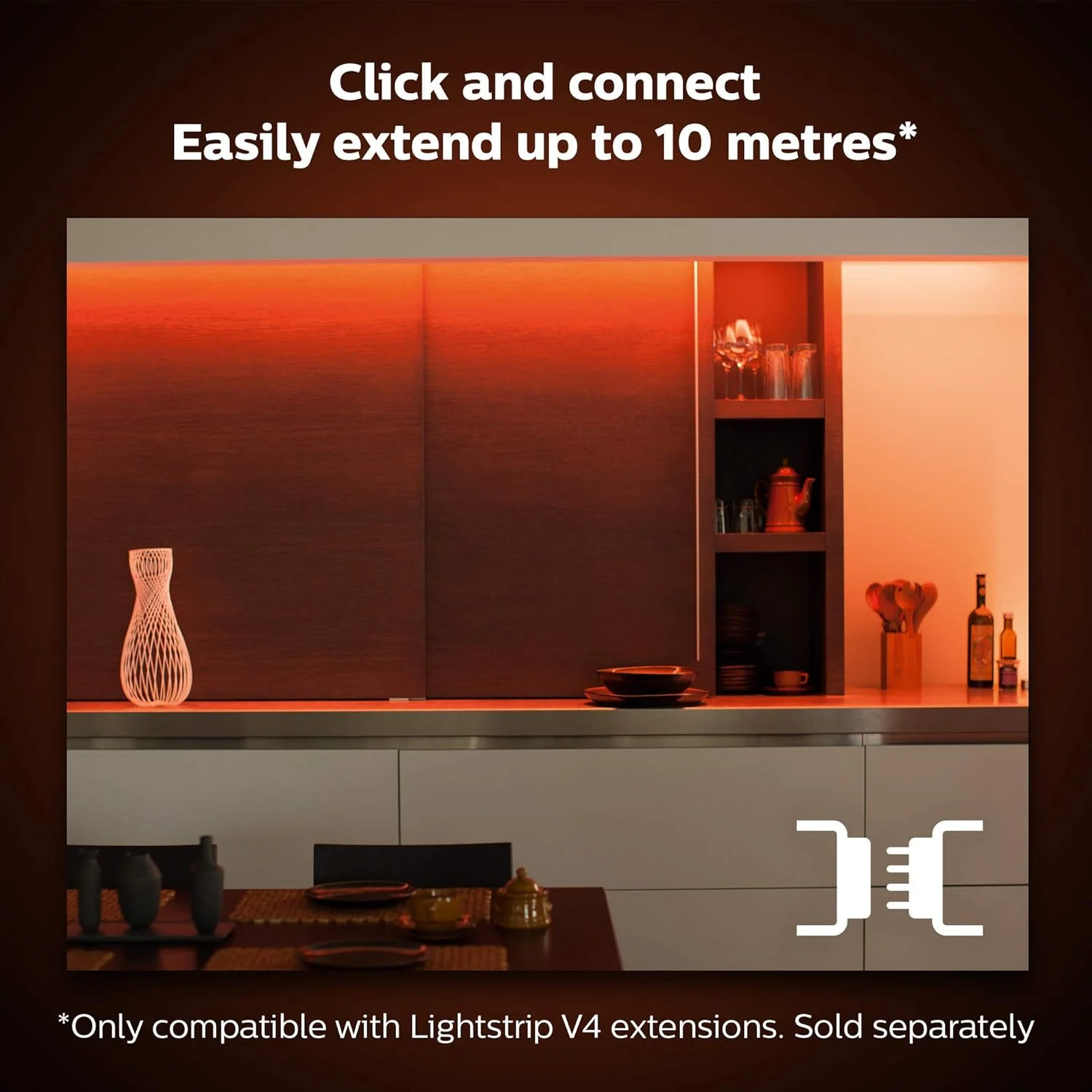 کیت پایه نوار نور 2 متری Philips 929002269105 Hue Uae Lightstrip Plus V4 با قابلیت تغییر رنگ سفید و رنگی، سازگار با بلوتوث و ZigBee، Bridge اختیاری، کار با الکسا و دستیار گوگل کیت پایه نوار نور 2 متری Philips 929002269105 Hue Uae Lightstrip Plus V4 با قابلیت تغییر رنگ سفید و رنگی، سازگار با بلوتوث و ZigBee، Bridge اختیاری، کار با الکسا و دستیار گوگل